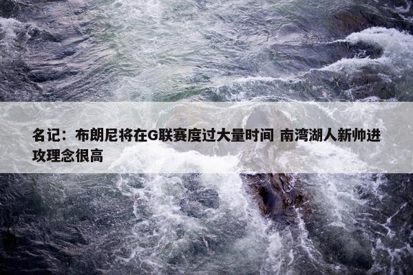 名记：布朗尼将在G联赛度过大量时间 南湾湖人新帅进攻理念很高