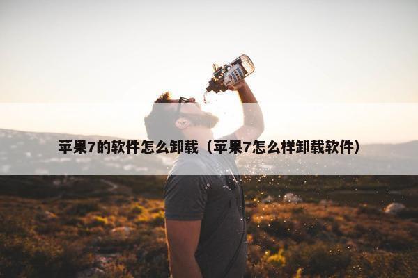 苹果7的软件怎么卸载（苹果7怎么样卸载软件）