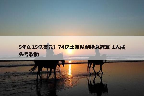 5年8.25亿美元？74亿土豪队剑指总冠军 1人成头号软肋