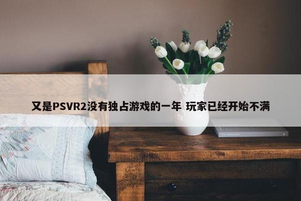 又是PSVR2没有独占游戏的一年 玩家已经开始不满