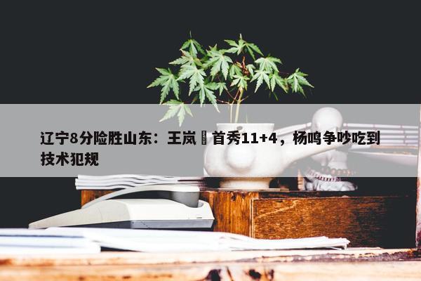 辽宁8分险胜山东：王岚嵚首秀11+4，杨鸣争吵吃到技术犯规