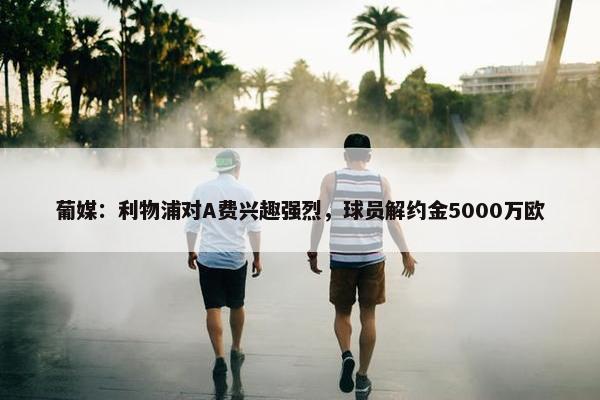 葡媒：利物浦对A费兴趣强烈，球员解约金5000万欧