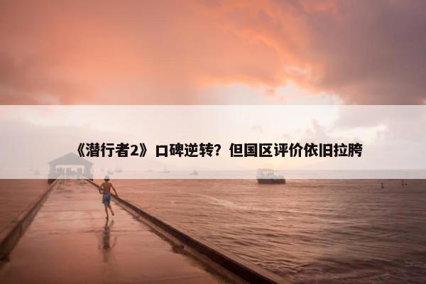 《潜行者2》口碑逆转？但国区评价依旧拉胯