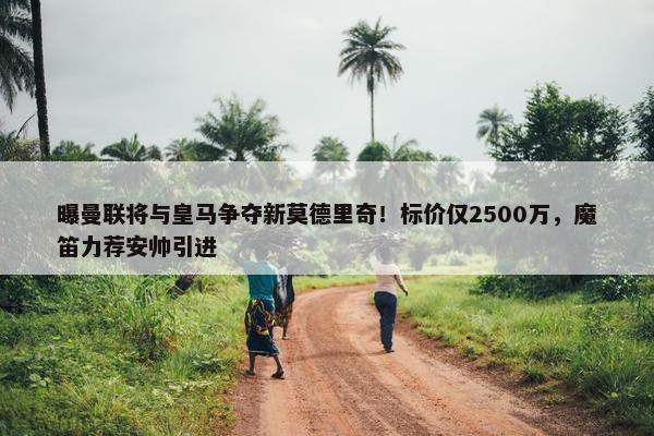 曝曼联将与皇马争夺新莫德里奇！标价仅2500万，魔笛力荐安帅引进