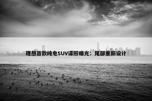 理想首款纯电SUV谍照曝光：尾部重新设计