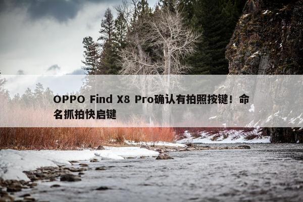 OPPO Find X8 Pro确认有拍照按键！命名抓拍快启键