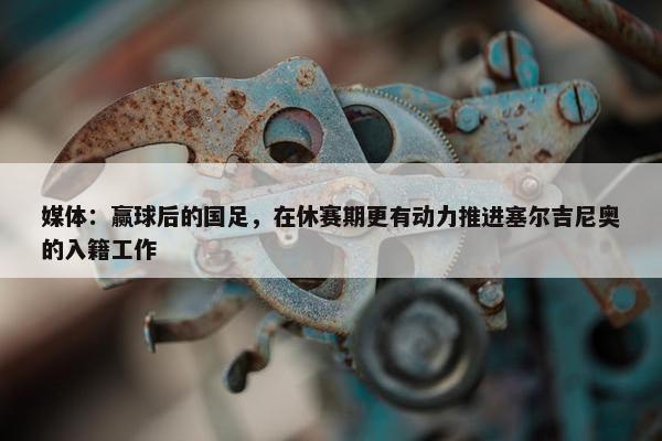 媒体：赢球后的国足，在休赛期更有动力推进塞尔吉尼奥的入籍工作