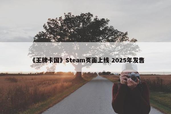 《王牌卡国》Steam页面上线 2025年发售