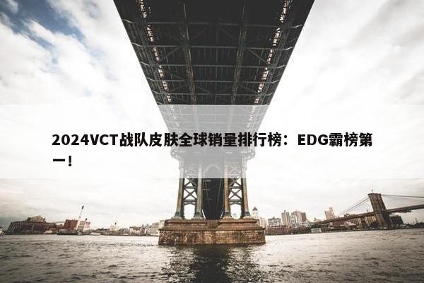 2024VCT战队皮肤全球销量排行榜：EDG霸榜第一！